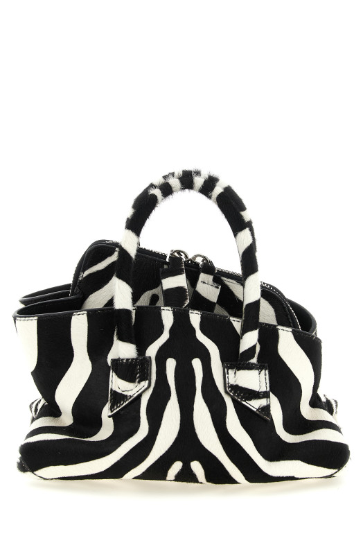 'La Passeggiata Mini' handbag Black-grey