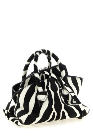 'La Passeggiata Mini' handbag Black-grey