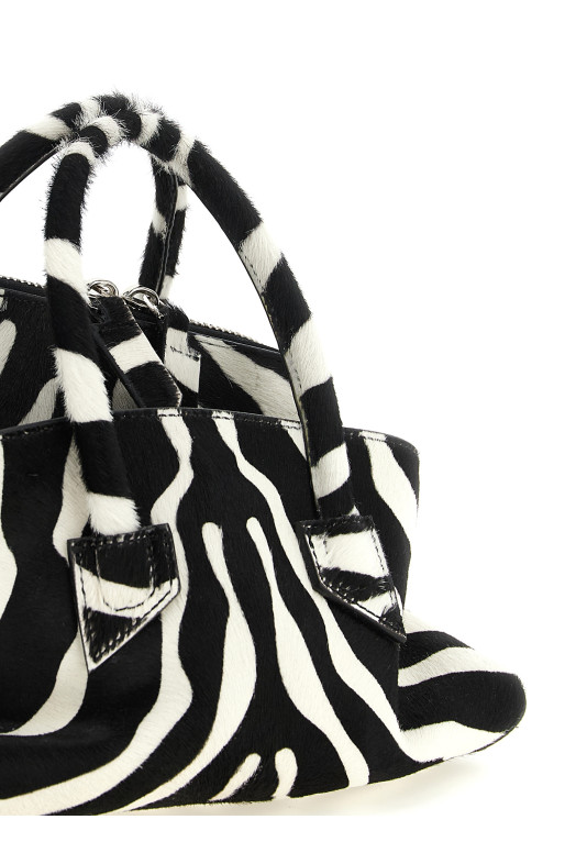 'La Passeggiata Mini' handbag Black-grey