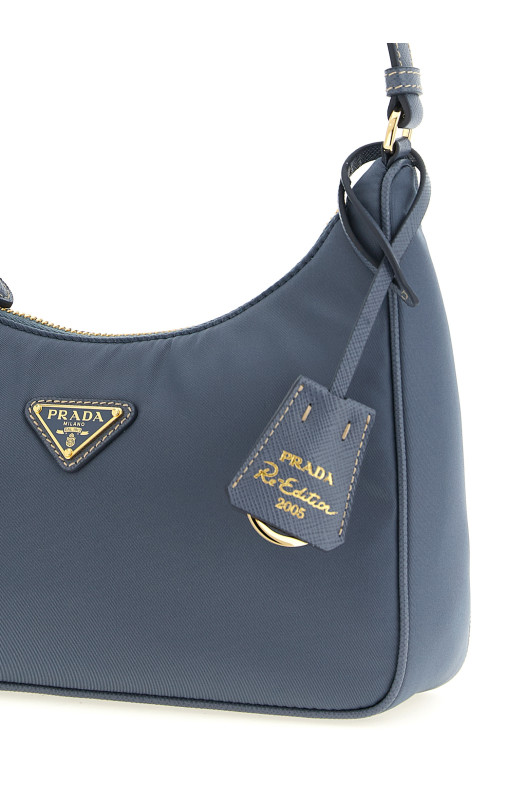 'Prada Re-Edition 2005' shoulder bag BLUE