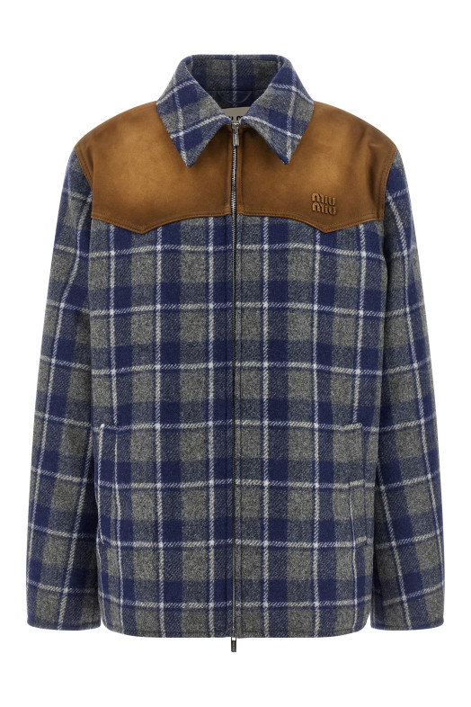 Blouson check Multicolor