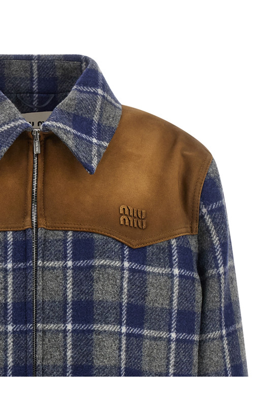 Blouson check Multicolor