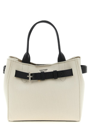 Small 'Audrey' shopping bag Black-grey