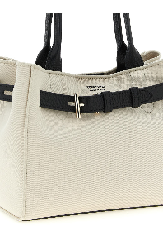 Small 'Audrey' shopping bag Black-grey