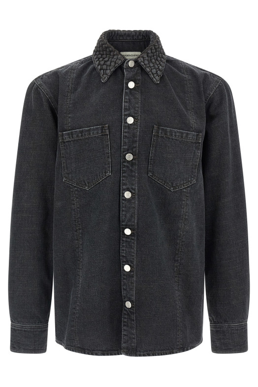 'Gervis Braided' shirt Black