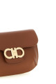'Double Gancini' mini crossbody bag Brown