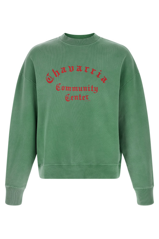 'Chavarria Community Center - Hooligan' sweatshirt Green