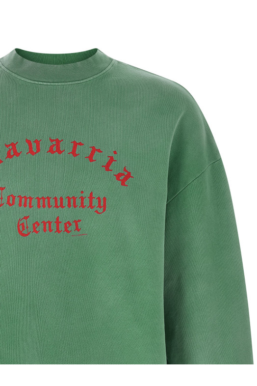'Chavarria Community Center - Hooligan' sweatshirt Green
