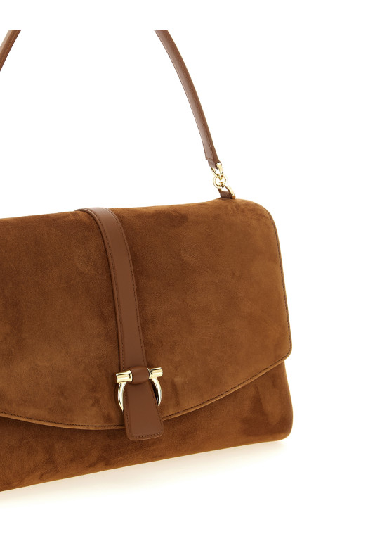 'Th L' shoulder bag Brown