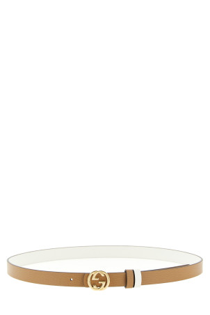 'Incrocio GG' reversible belt Multicolor