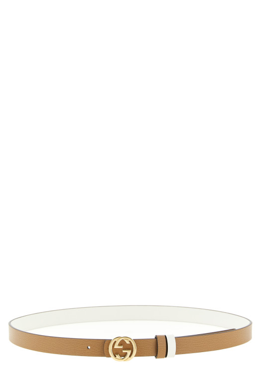 'Incrocio GG' reversible belt Multicolor