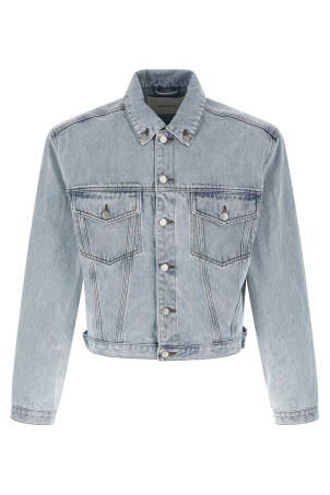 'Shrunken Denim' jacket BLUE