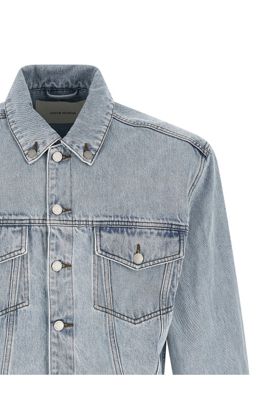 'Shrunken Denim' jacket BLUE