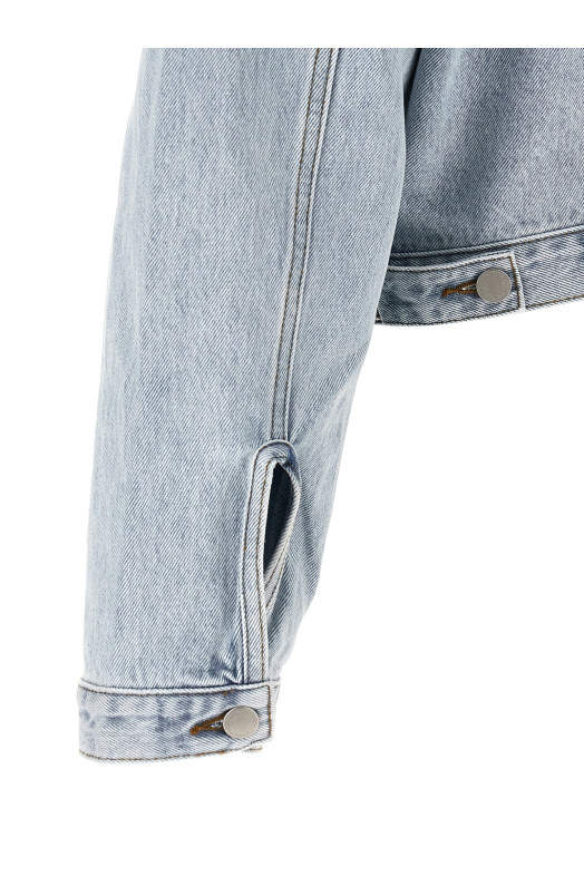 'Shrunken Denim' jacket BLUE