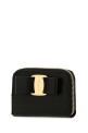 Black leather wallet Black SALVATORE FERRAGAMO (22D288725290)