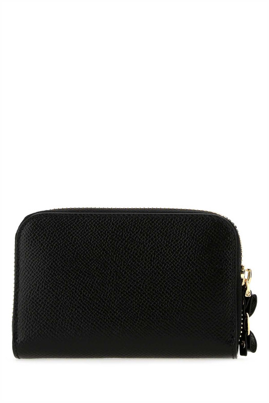 Black leather wallet Black SALVATORE FERRAGAMO (22D288725290)