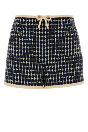 Embroidered tweed shorts VALENTINO GARAVANI (7B3RF3359E4)