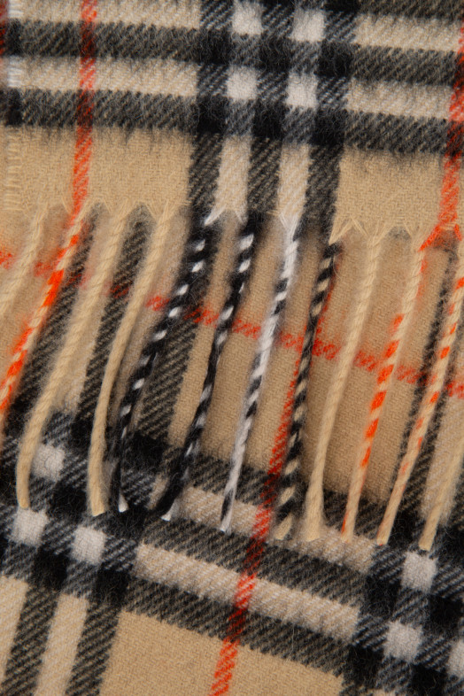 VTG CHK CASH SCARF BURBERRY JR (8089369)