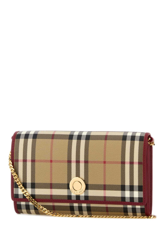 Printed canvas Check wallet BURBERRY (8116321)