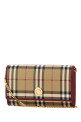 Printed canvas Check wallet BURBERRY (8116321)