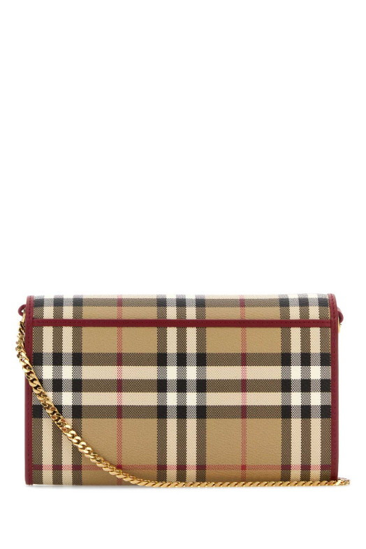 Printed canvas Check wallet BURBERRY (8116321)