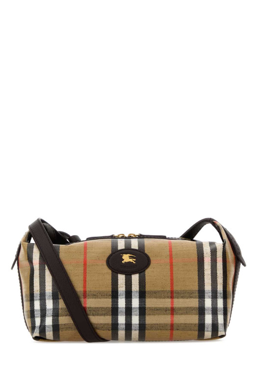 Printed canvas Highlands shoulder bag BURBERRY (8119947)