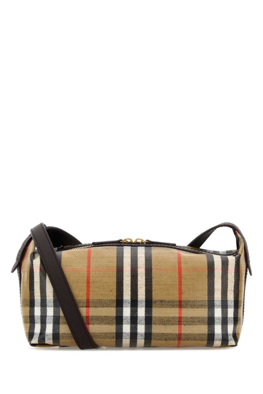 Printed canvas Highlands shoulder bag BURBERRY (8119947)