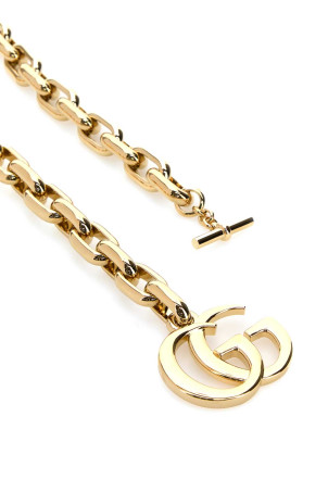 Gold metal GG Marmont necklace GUCCI (863865I8157)