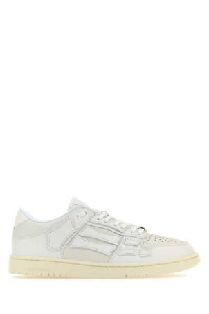 White leather Skel sneakers White AMIRI (AMFOSR1100)