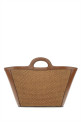 Two-tone leather and raffia small Tropicalia Summer handbag MARNI (BMMP0068Q0P3860)