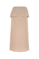 Pastel pink satin skirt CHLOE (CH26SJU02008)