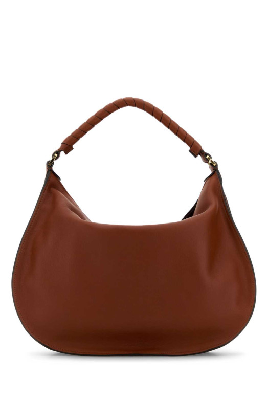 Caramel leather Marcie shoulder bag CHLOE (CH26SS881R35)