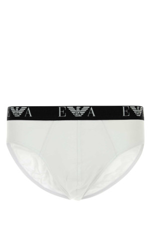 White stretch cotton brief set EMPORIO ARMANI (EM000258AF14131)