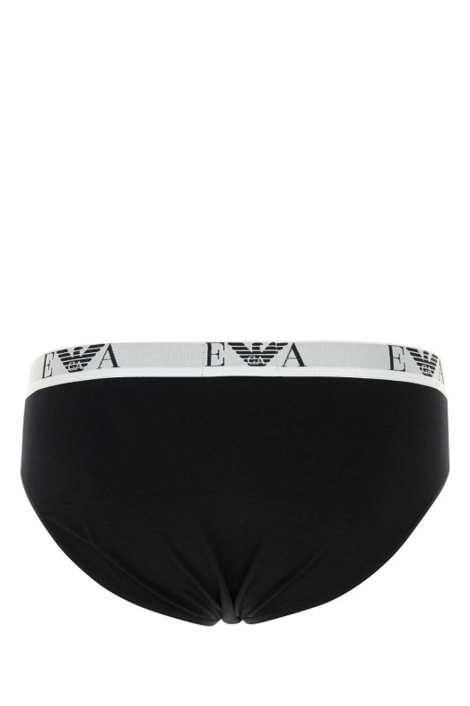 Black stretch cotton brief set EMPORIO ARMANI (EM000258AF14131)