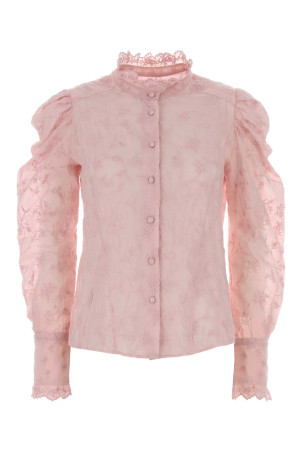 Pink cotton blend Zorica shirt ISABEL MARANT (HT0837FAD1J03I)