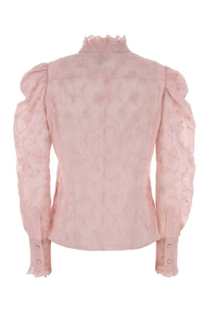Pink cotton blend Zorica shirt ISABEL MARANT (HT0837FAD1J03I)
