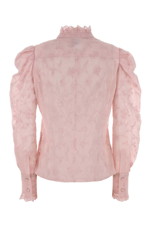 Pink cotton blend Zorica shirt ISABEL MARANT (HT0837FAD1J03I)