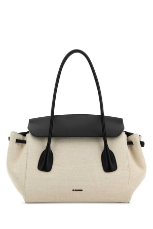 Sand canvas small Voyage shoulder bag JIL SANDER (J08ZH0070P8542)