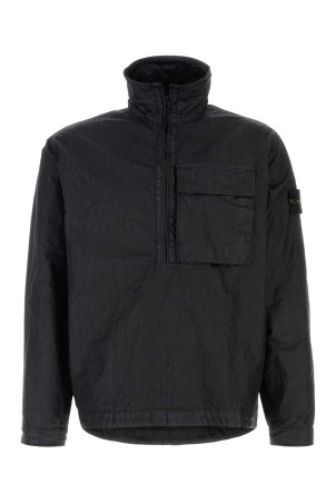Black nylon shirt Black STONE ISLAND (L1S151200004S0069)