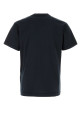 Midnight blue cotton t-shirt Black STONE ISLAND (L1S152100027S0013)
