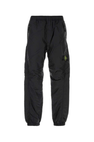 Midnight blue nylon joggers Black STONE ISLAND (L1S153100028S0163)
