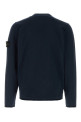 Midnight blue cotton blend sweater Black STONE ISLAND (L1S155100052S00B0)