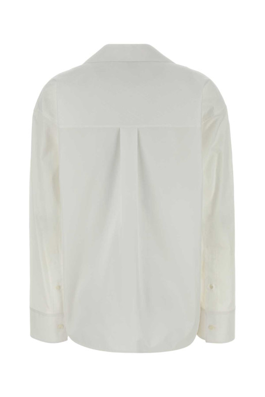 White poplin shirt White LOEWE (S359Y05XEZ)
