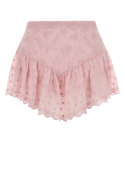 Pink cotton blend Zoelia pant-skirt ISABEL MARANT (SH0296FAD1J03I)
