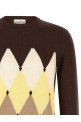 Argyle sweater Brown