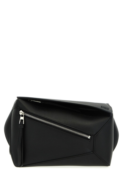 'Puzzle' small fanny pack Black