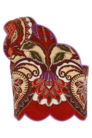 'Red Odara Scallops' top Red