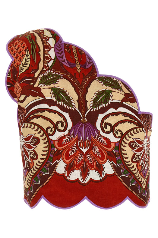 'Red Odara Scallops' top Red