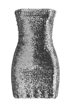 Sequin dress Silver
