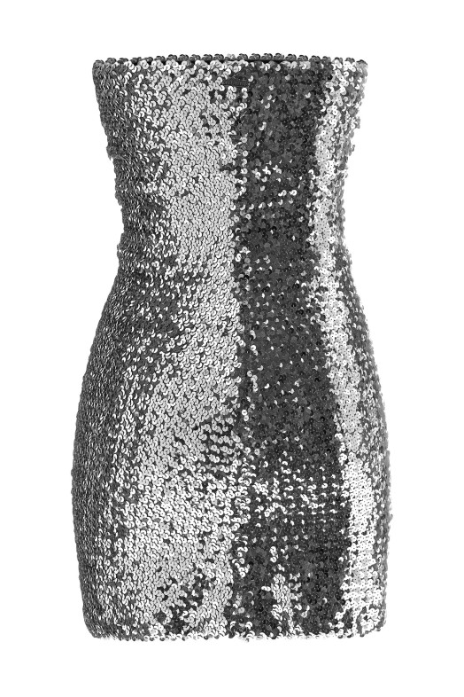 Sequin dress Silver